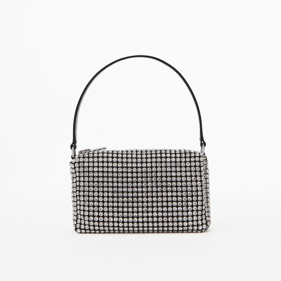 COPY - Alexander wang heiress pouch in rhinestone mesh - Picture 1 of 3